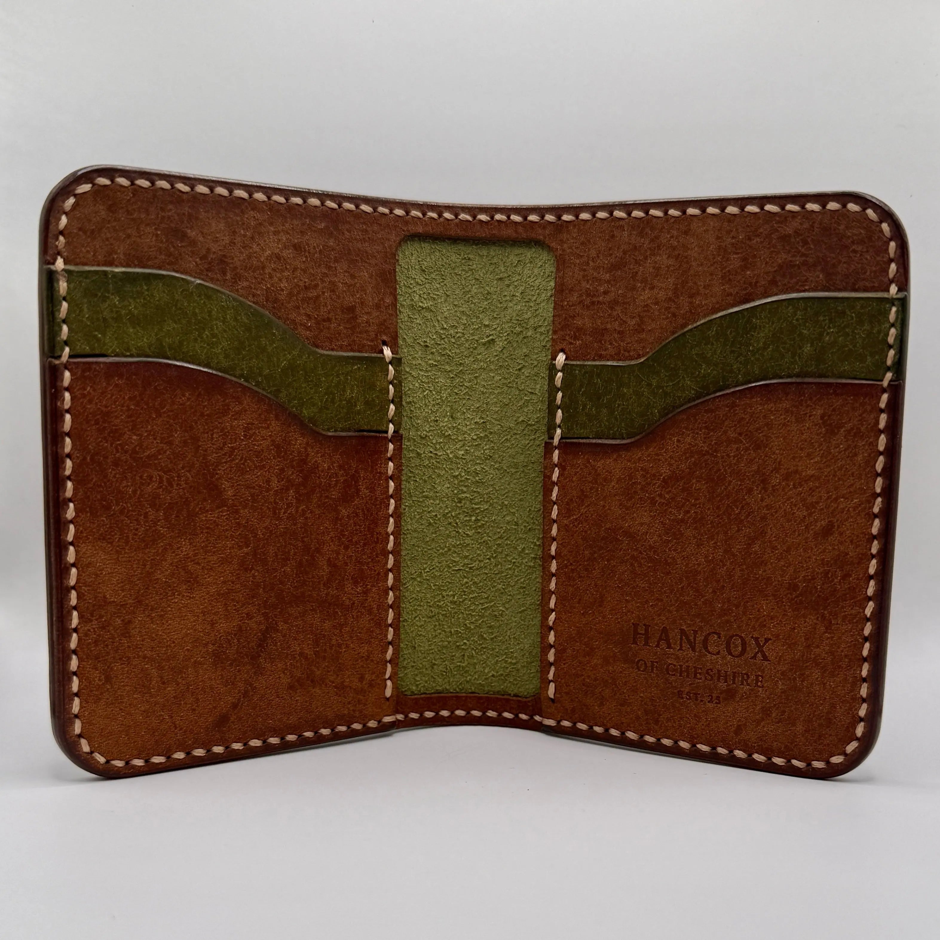 Handmade Leather Cardholder - The Brakenhill Bifold – Hancox Of