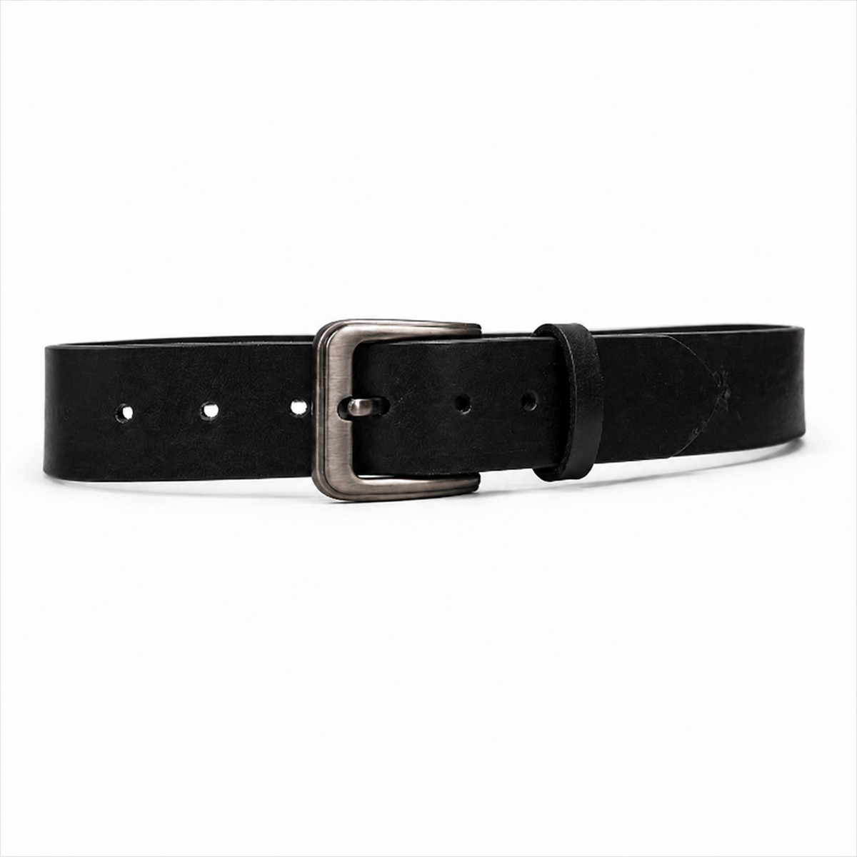 Handmade Black Leather Belt (38mm)
