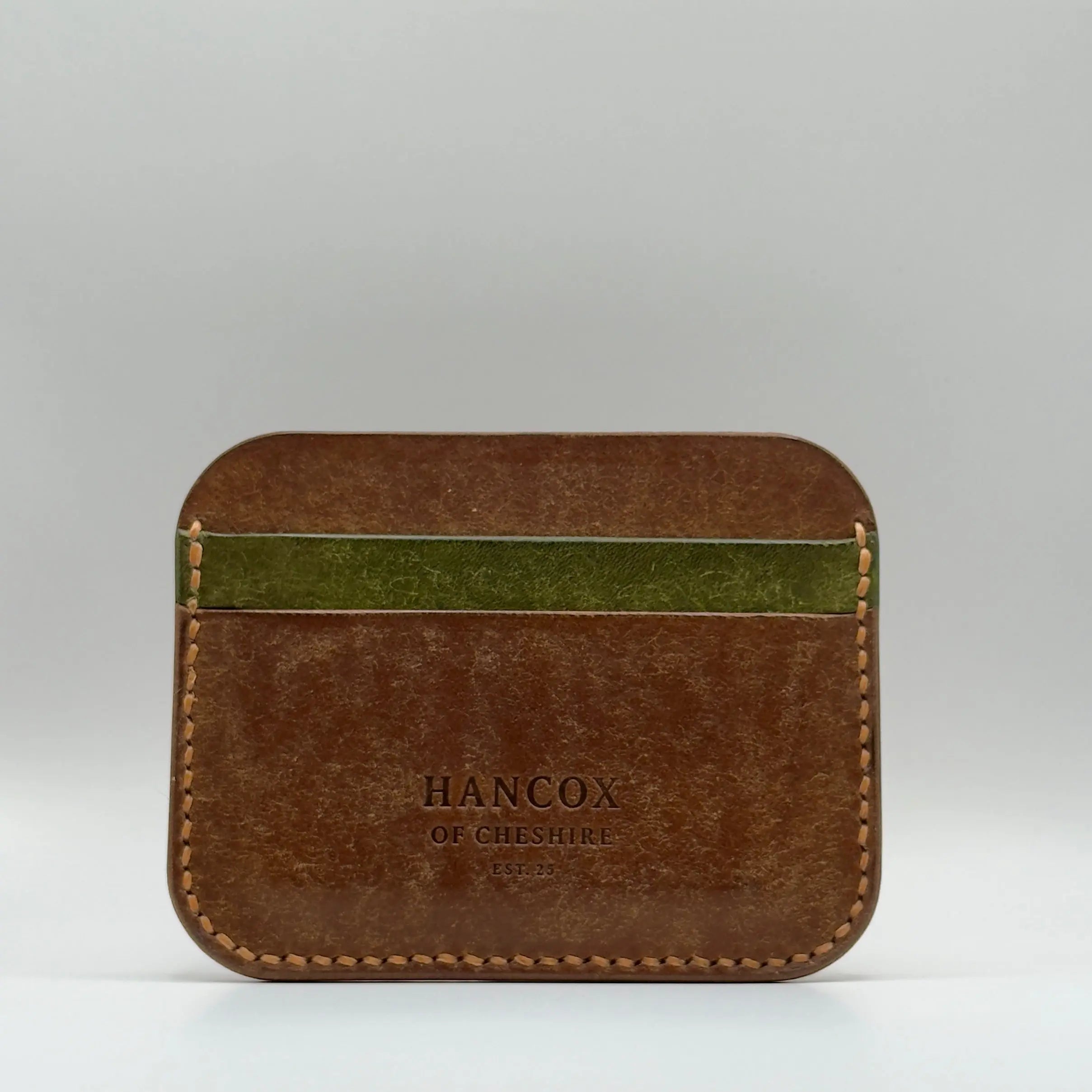 The Redstone - Handmade Leather Cardholder – Hancox Of Cheshire