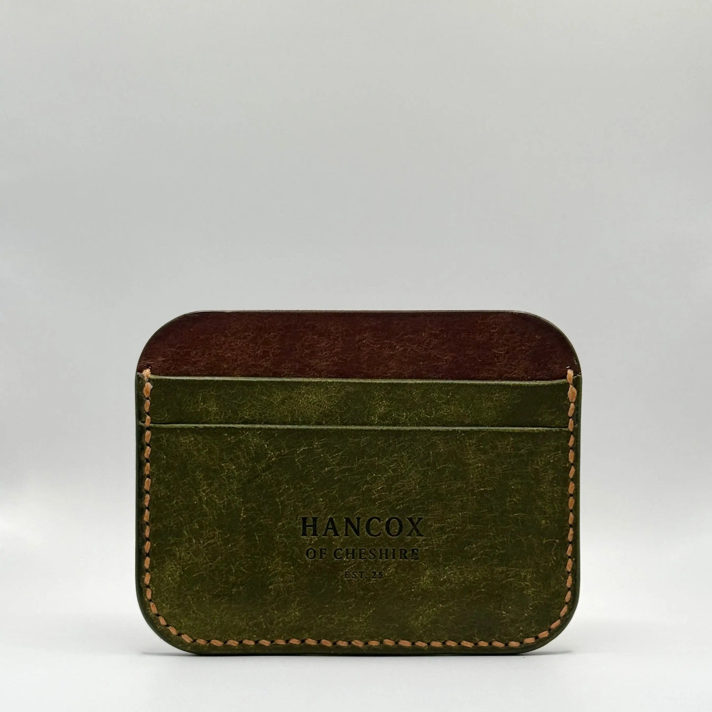 hand made leather card holder