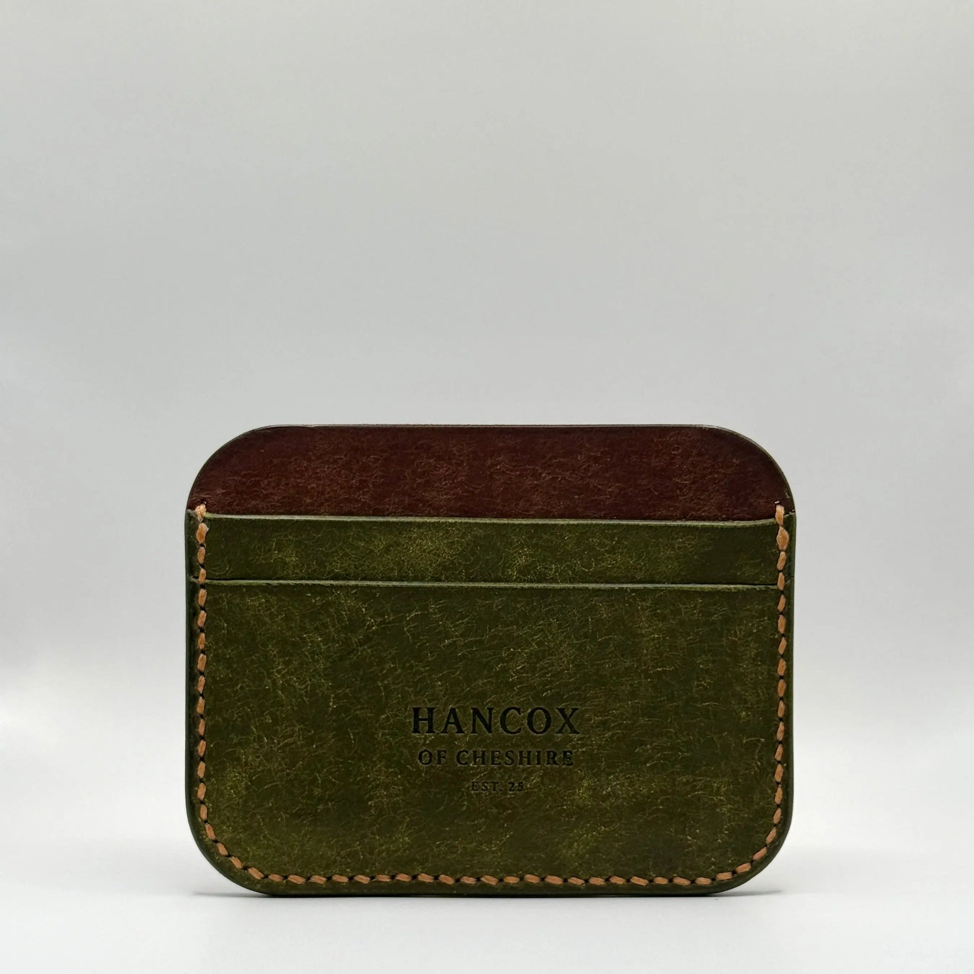 hand made leather card holder
