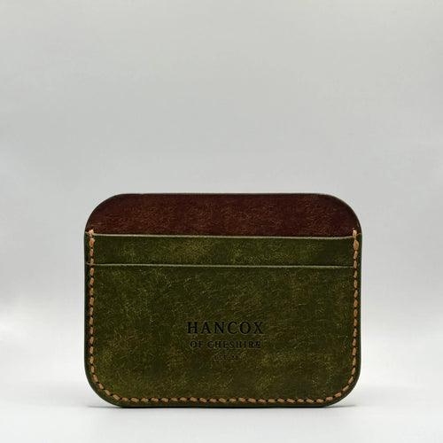 hand made leather card holder