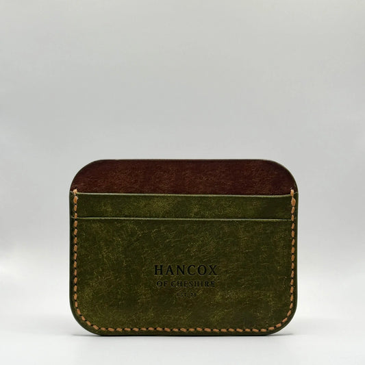 hand made leather card holder