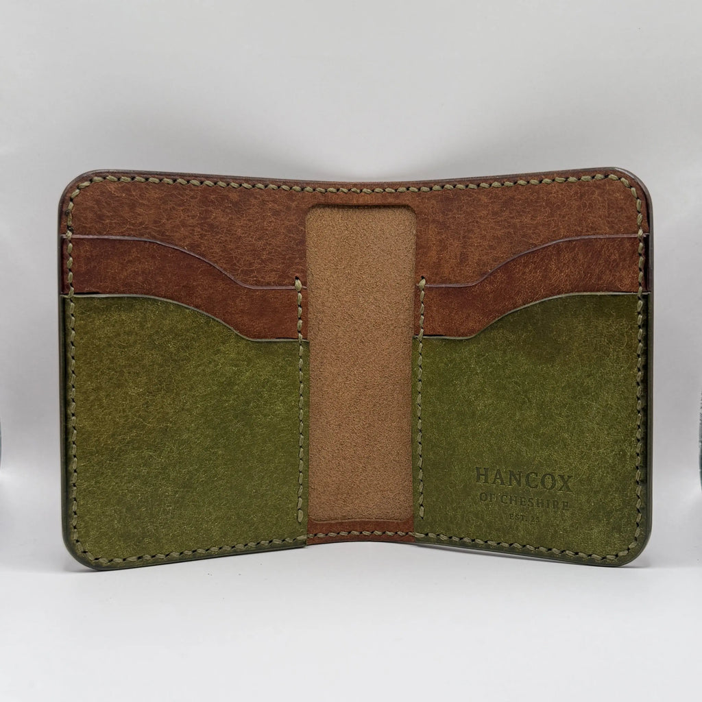 hand made leather card holder