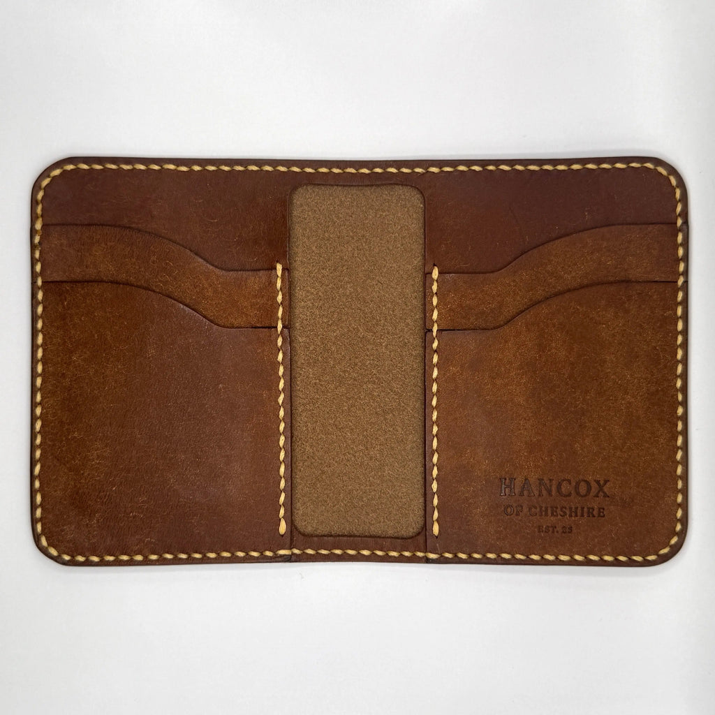 hand made leather card holder
