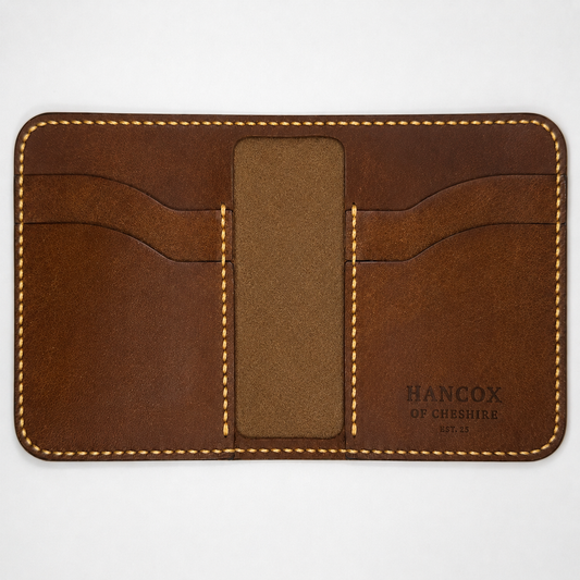 The Briandale - Handmade Leather Bifold Cardholder